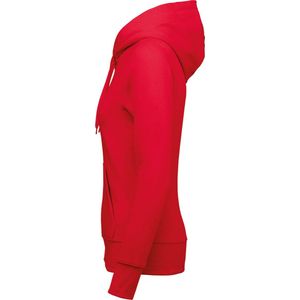 Sweatshirt Dames L Kariban Lange mouw Red 85% Katoen, 15% Polyester