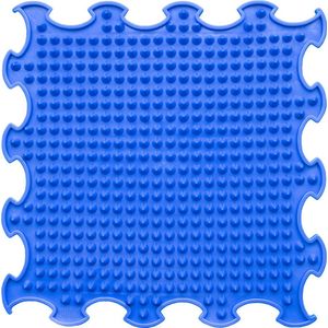 Ortoto Sensory Massage Puzzle Mat Spikes Navy Blue