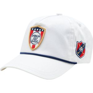 American Needle Lightweight Rope American Golf Classic Cap 19H001A-AMGC, Mannen, Wit, Pet, maat: One size