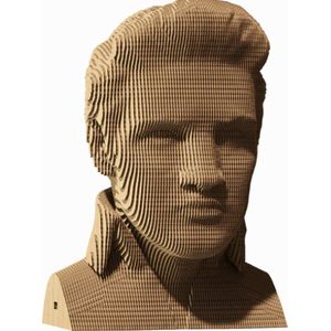 CARTONIC-3D puzzel- Elvis Presley-3D puzzel- Speelgoed- Puzzel-DIY- Creatief- Karton- Kinderen en volwassen- 3D- puzzel