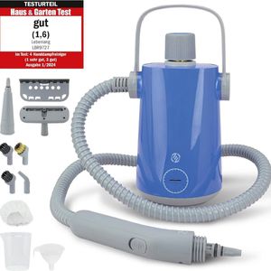 Equivera Stoomdweil - Steam Cleaner - Stoomreiniger - Tapijtreiniger - Vloerreiniger - Elektrische Dweil - Vlekkenreiniger - Dwijl