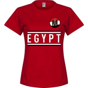 Egypte Dames Team T-Shirt - Rood - S