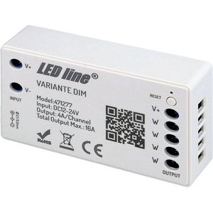 LED Line - LED Controller WiFi - 12V/24V DC - Dimbaar