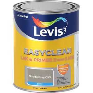 Levis EasyClean Lak & Primer 2-In-1 Mix - Shady Grey C50 - 1 L
