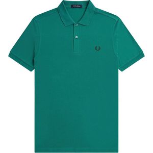 Fred Perry M3600 polo twin tipped shirt - pique - Deep Mint - Maat: XXL