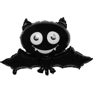 Halloween Versiering Halloween Decoratie Helium Ballonnen Vleermuis Halloween Ballon Incl. Rietje – 1 Stuk XL Formaat