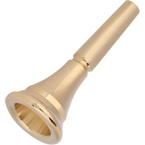 Stylish Gold Plated French Horn Mouthpiece Brass Replacement Part