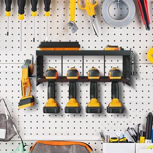 Unyqoos ® Grote Wandgemonteerde Gereedschap Organizer met Meerdere Opbergmogelijkheden voor Efficiënte Werkplekken