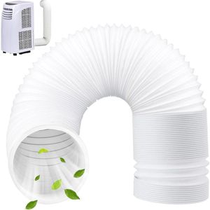 Flexibele ventilatieslang - Afvoerslang voor airconditioning en droger - 150 mm diameter