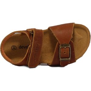 Develab 48205 Sandalen - Jongens - Cognac - Maat 24