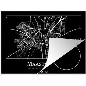 Inductie beschermer - Inductie Mat - Kookplaat beschermer - Kaart - Plattegrond - Maastricht - Stadskaart - Inductie beschermer - Inductie Mat - Kookplaat Beschermer - 75x52 cm - Afdekplaat inductie - Inductiebeschermer