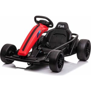 Drift Kart Basic / Drift Trike / Go Kart - Elektrisch - Rood - Kars Toys - 24V Accu