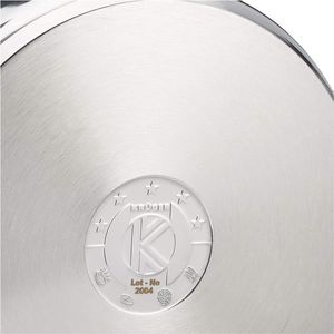 pan, roestvrij staal, zilver, 24 cm, 10 liter
