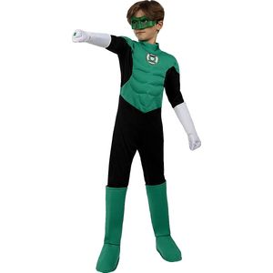 FUNIDELIA Green Lantern kostuum voor jongens - 10-12 jaar (146-158 cm)