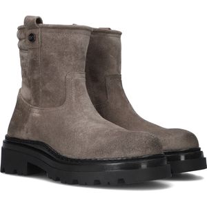 Giga G4045 Enkellaarsjes - Enkelboots met rits - Meisjes - Taupe - Maat 38