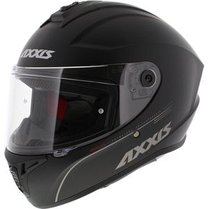 Axxis Draken S integraal helm solid mat zwart M - Karthelm / Brommerhelm / Scooterhelm / Motorhelm