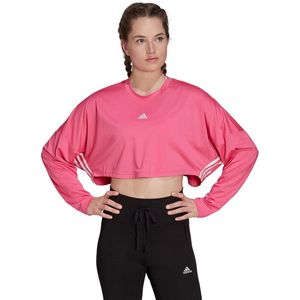 Adidas Hyglm Sweatshirt Roze S Vrouw