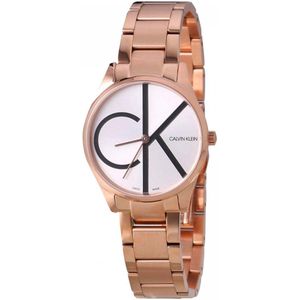 Calvin Klein K4N23X46 horloge vrouw - Roestvrij Staal - rose goud