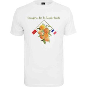 Mister Tee - Orangerie Heren T-shirt - S - Wit