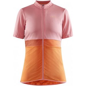 Craft - Core Endurance Jersey - Roze-Oranje - Dames - Maat M