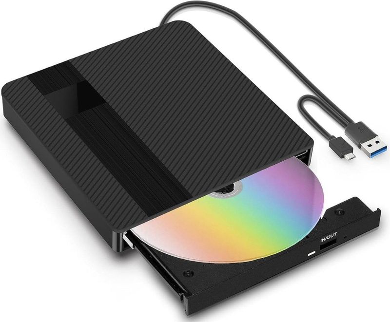 Draagbare Externe DVD Speler voor Laptop - DVD Burner