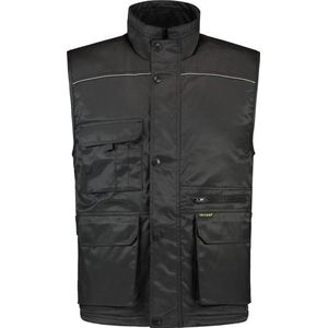 Tricorp Bodywarmer industrie - Workwear - 402001 - zwart - Maat L
