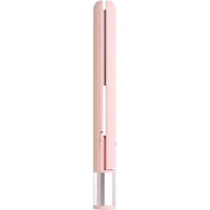 Reis stijltang , Mini stijltang voor onderweg. USB oplaadbaar, Roze