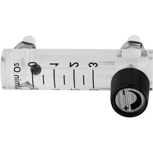 Gasdebietmeter met regelklep 0-3LPM voor zuurstof/lucht/gas