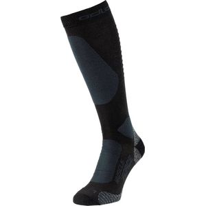 Odlo Socks Over The Calf Primaloft Muscle For ZWART - Maat 42/44