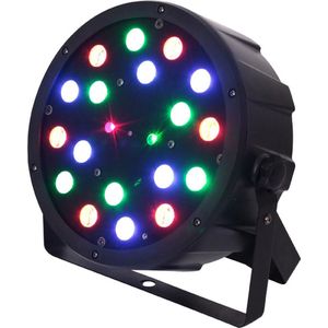 Ibiza Light - LED PAR CAN met laser rood en groen