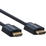 Clicktronic Hdmi Aansluitkabel [1X Hdmi-Stekker - 1X Hdmi-Stekker] 1.5 M Blauw