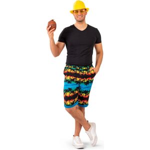 Tropische Hawaii Broek Sunset Heren - Maat 52/54