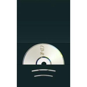 1x100 Daiber Combimap met CD vak tot beeldgrootte 6x9cm zwart