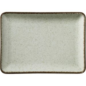 Cactula Kitchen trend - servies - Bordje /  Schaal - Zeegroen Ocean - Aardewerk - per stuk - Rechthoek 23 X 17 CM