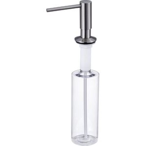 Inbouw zeeppomp RVSs-sDraaibare uitloops-sVan bovenaf navullens-s25mm sparings-sINBZP02BN
