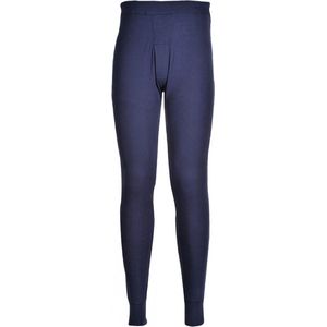 Portwest Thermal Trouser Baselayers Winter Elasticated Waist Comfort 1 Pack Maat XL Marineblauw