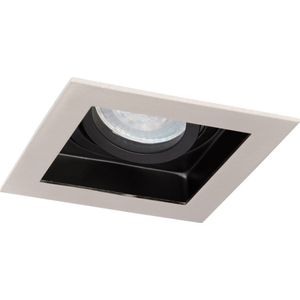 Inbouwspot Nikkel - Dimbaar - 4 watt - Lumen - 4000 Kelvin - Koel wit licht - IP21 Stofdicht