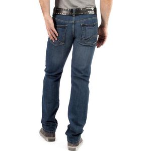 MASKOVICK Heren Jeans Clinton stretch Regular -  Dark Used- W32 X L32