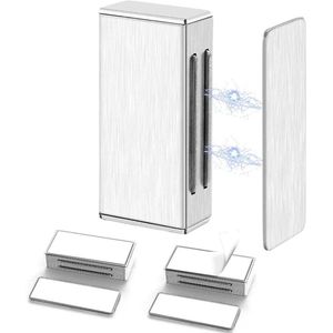 Zelfklevende magnetische deursluiting - 2 stuks, niet boren, voor sterke magneten