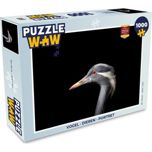 Puzzel Vogel - Dieren - Portret - Legpuzzel - Puzzel 1000 stukjes volwassenen