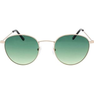 Icon Eyewear Zonnebril VEGAS - Goudkleurig montuur - Groene Glazen