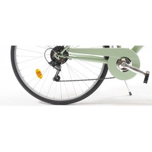 Stadsfiets - Zwart - Staal - 28 Inch - Shimano 6 Versnellingen