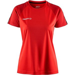 Craft Squad 2.0 Contrast Jersey W 1912726 - Bright Red/Express - XXL