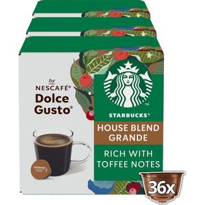 Starbucks by Dolce Gusto House Blend Medium Roast capsules - 36 koffiecups