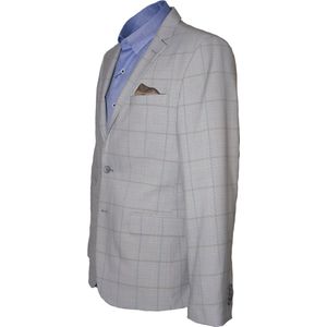Carter & Davis - Casual colbert - Heren - 58 - Beige - Polyester - 2628-8403