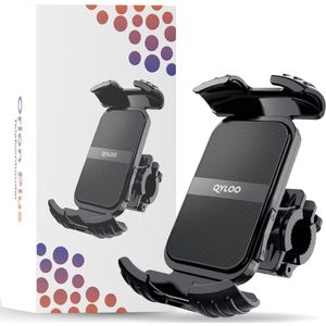 Telefoonhouder fiets motor en universeel - 360° Draaibaar Anti-shock & Vibratie - Gsm houder - fiets accessoires