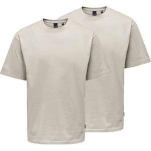 Only & Sons Heren t-shirt 2 pack Onsfred