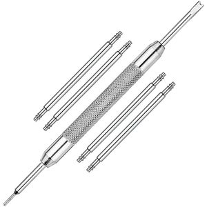 MMOBIEL Horlogeband - Inkort Set - 4 Pack Roestvrij Stalen Horlogeband Pinnen 20MM - 1,5mm Pinnetjes - inclusief Uitbouwgereedschap