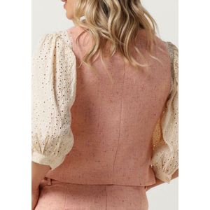 Ydence Gilet Opal Blazers Dames - Perzik - Maat XS