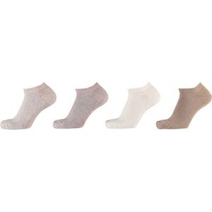 8-Pack Biologisch Katoenen Sneakersokken 158490000 Apollo - Unisex - Beige - 43-46